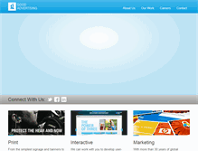 Tablet Screenshot of goodadvertising.com